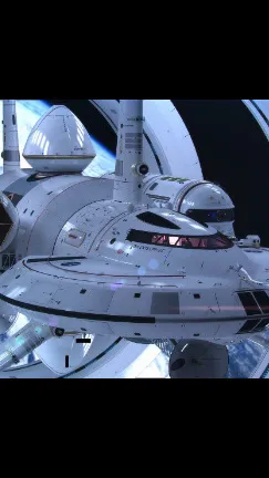 ai character: Spaceship background