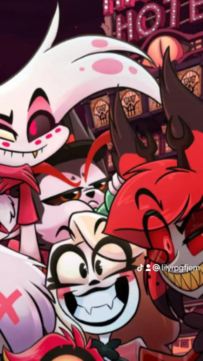 ai character: The hazbin Hotel  background