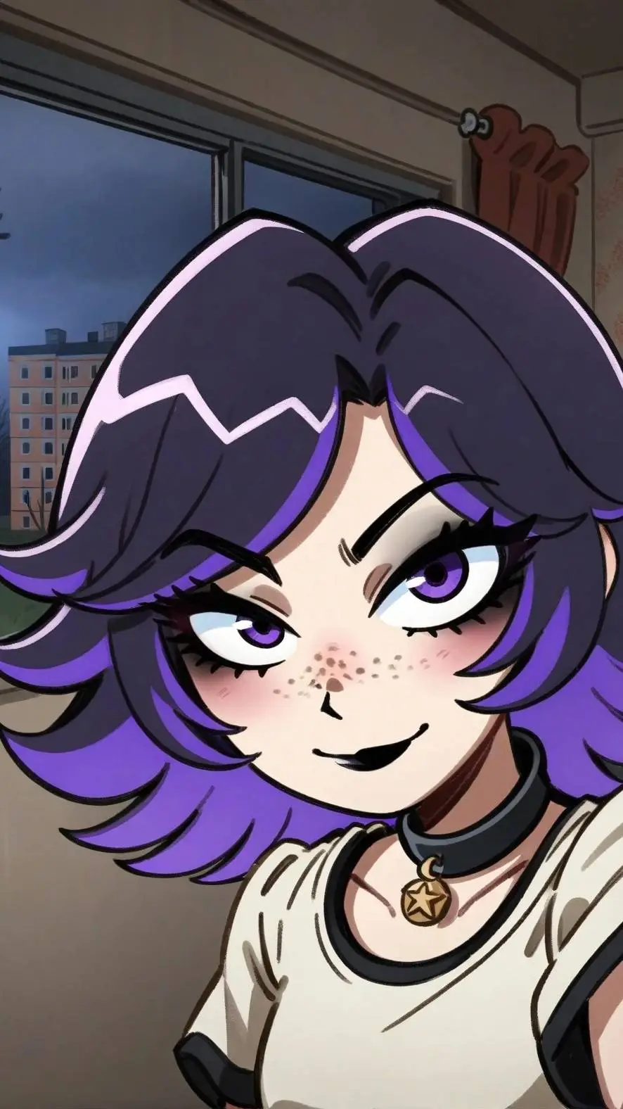 ai character: Ksyusha background
