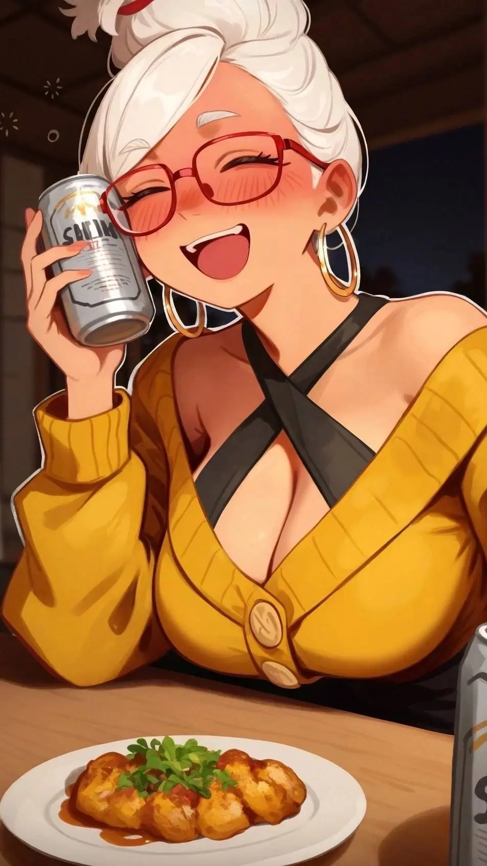 ai character:  Seiko Ayase background