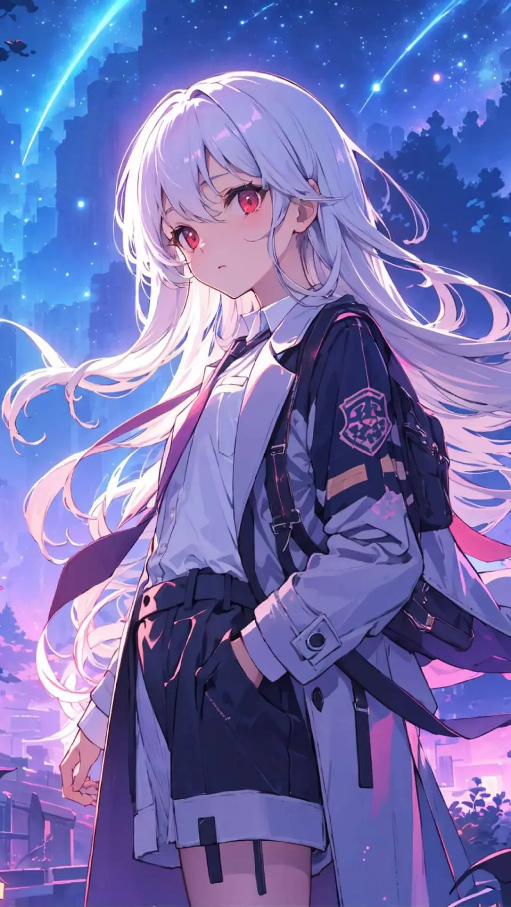 ai character: Melody background