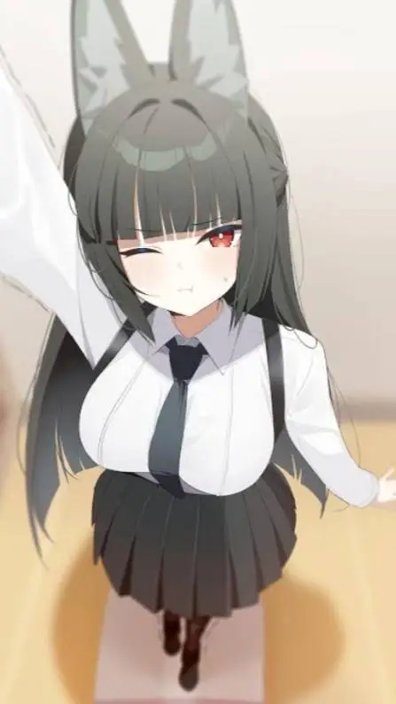 ai character: miyabi(school)  background