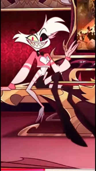 ai character: Angel dust  background