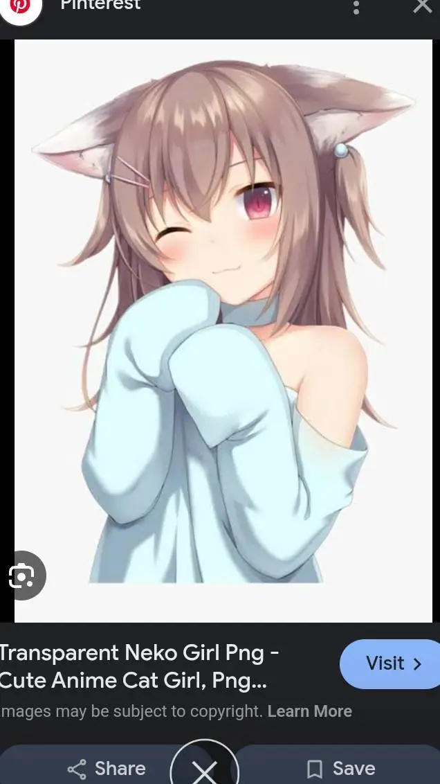 ai character: neko girl vs UN background