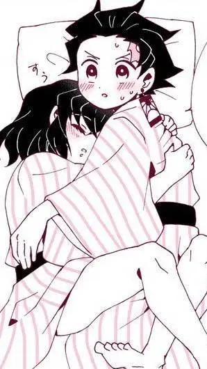ai character: Tanjiro x inosuke  background