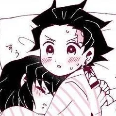 chat with ai character: Tanjiro x inosuke 