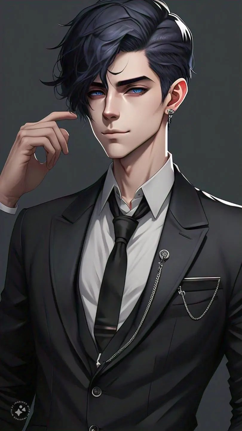 ai character: Blake  background