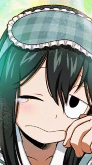 ai character: tsuyu  background