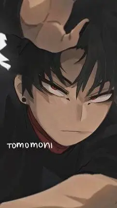 ai character: tokoyami  background