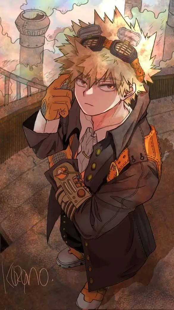 ai character: {Scientist Bakugo} background