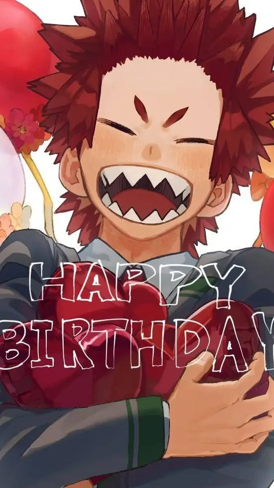 ai character: Mha birthday background