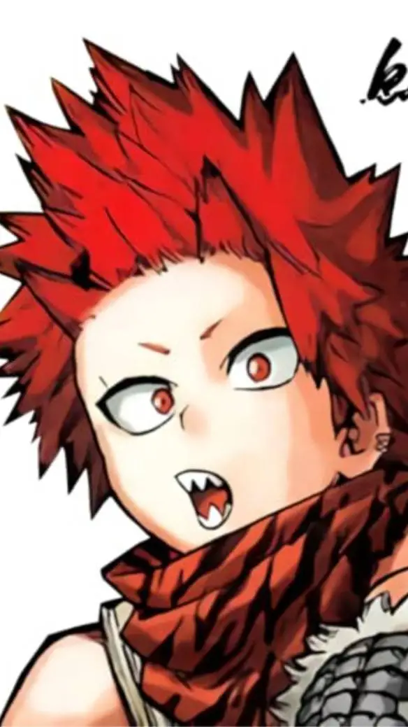ai character: Eijiro Kirishima  background