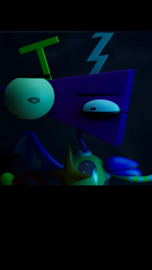 ai character: ZÖÖßLÈ background