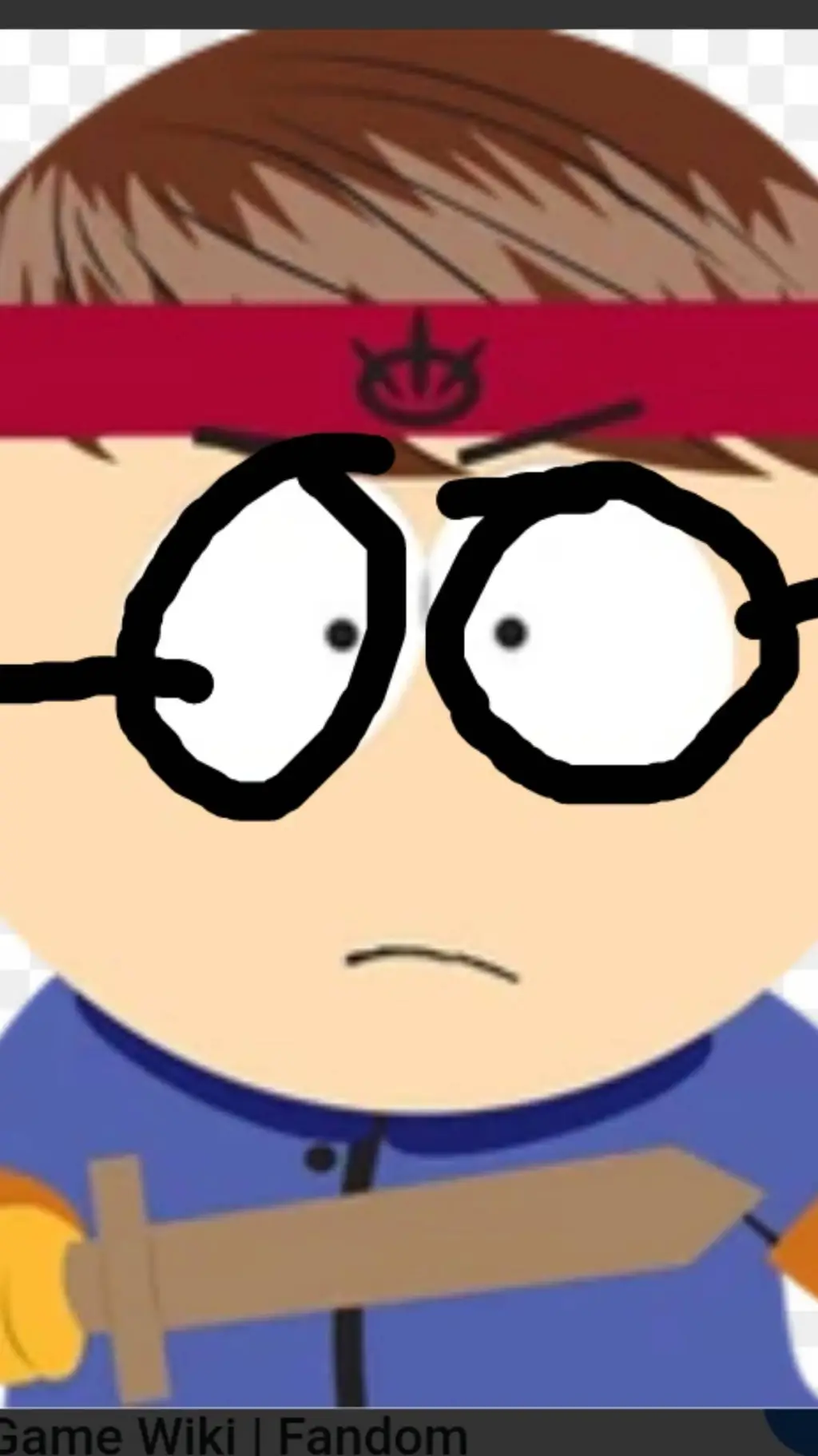 ai character: grumpy boy background