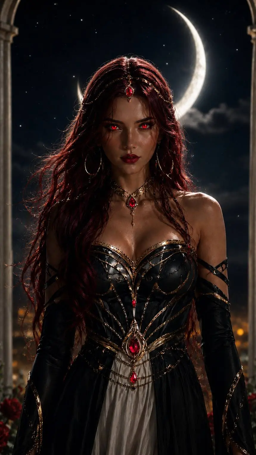 ai character: Elowen Nightveil background