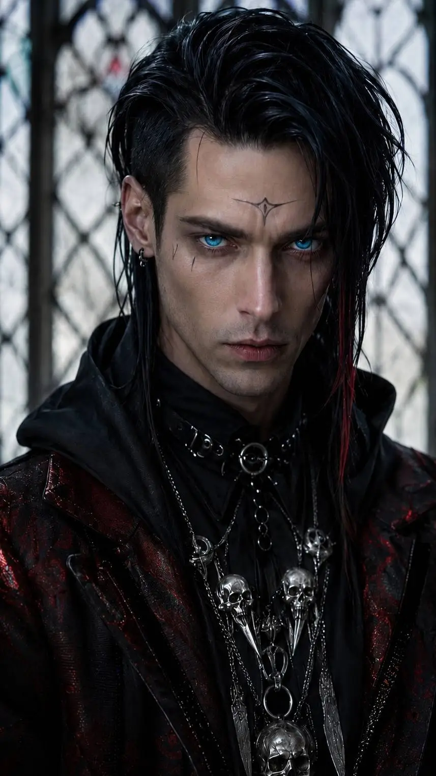 ai character: Damien Noctis background