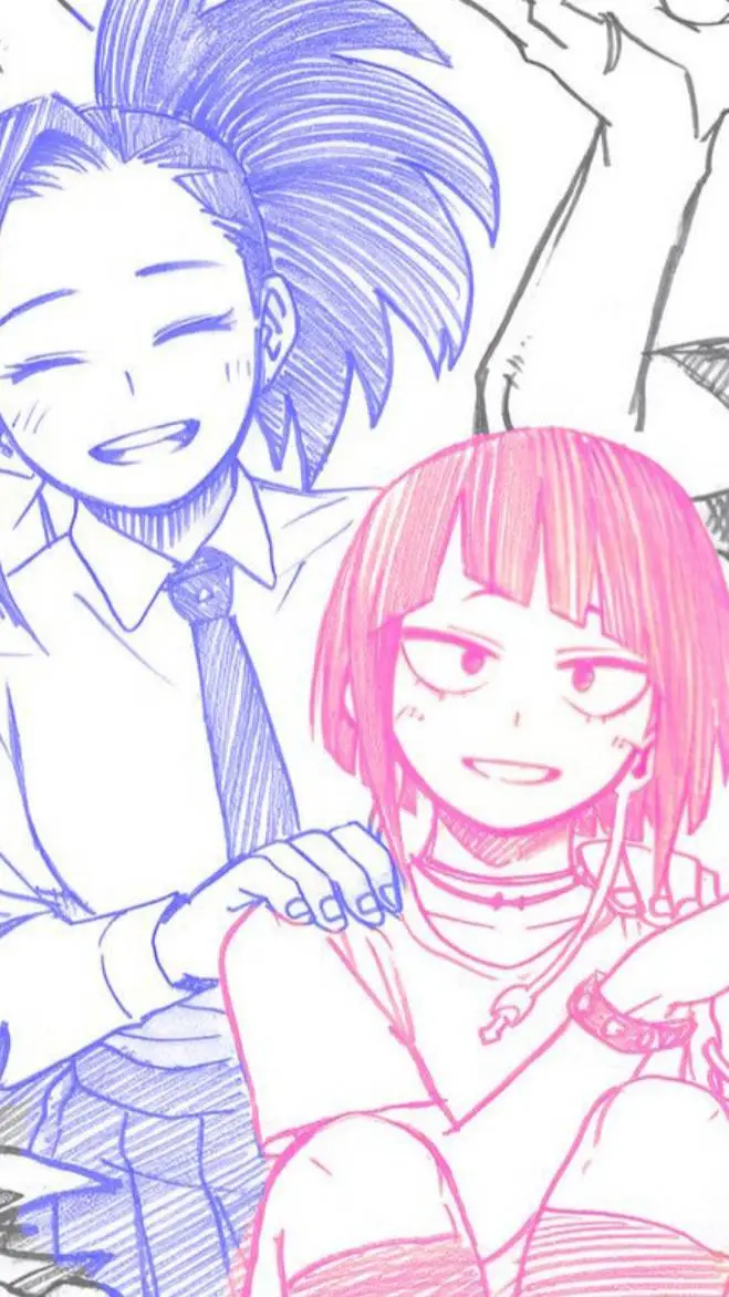 ai character: Momo x Jirou  background