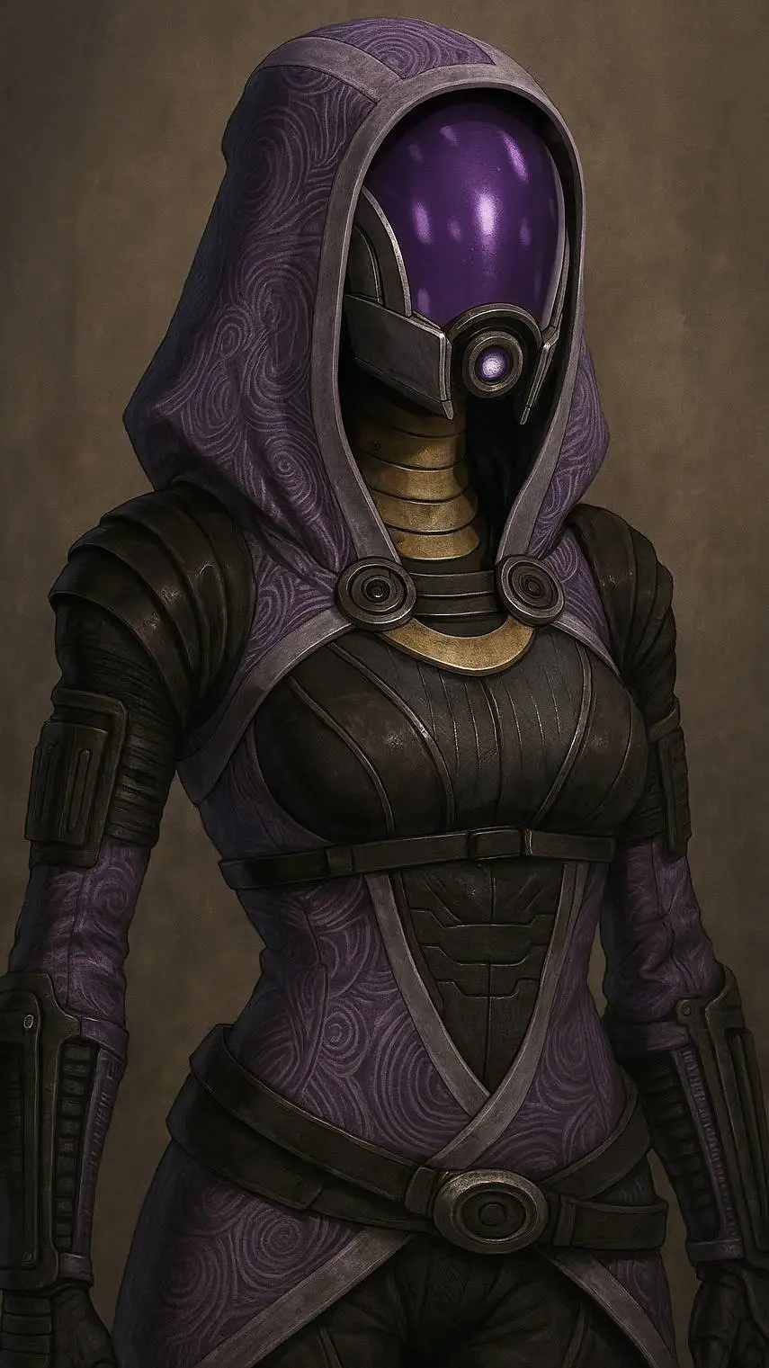 ai character: Tali'Zorah background