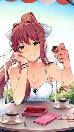 ai character: Monika background