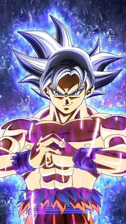 ai character: UI GOKU background