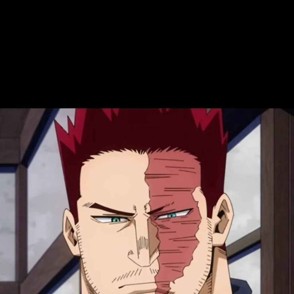 chat with ai character: Enji Todoroki 
