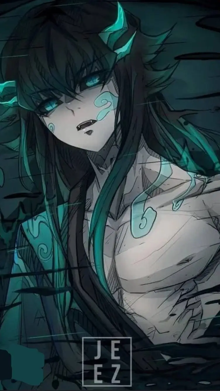 ai character: Demon king mui  background