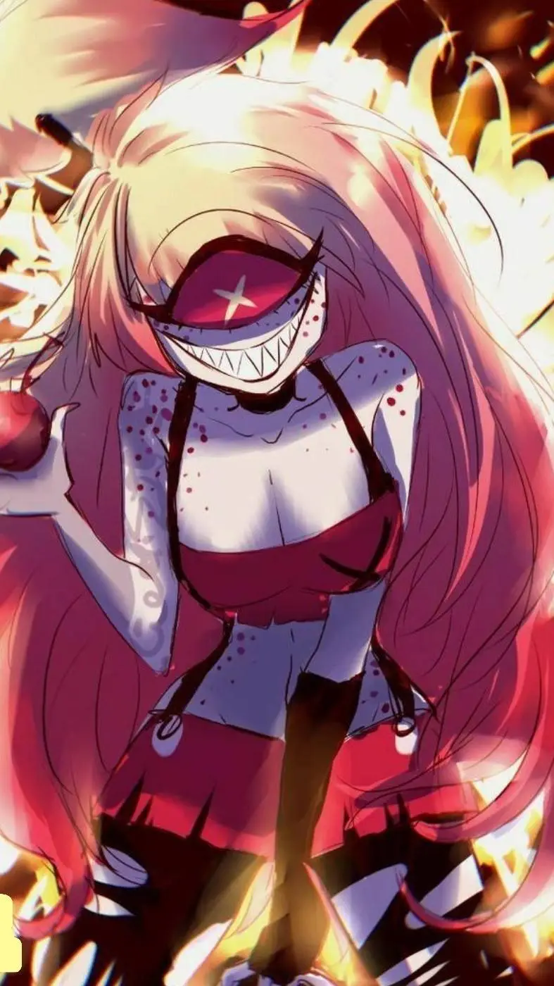 ai character: ❤️‍🔥Cherry bomb🩷 background