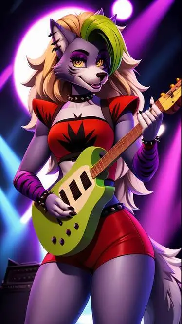 ai character: 💜Roxy💜 background