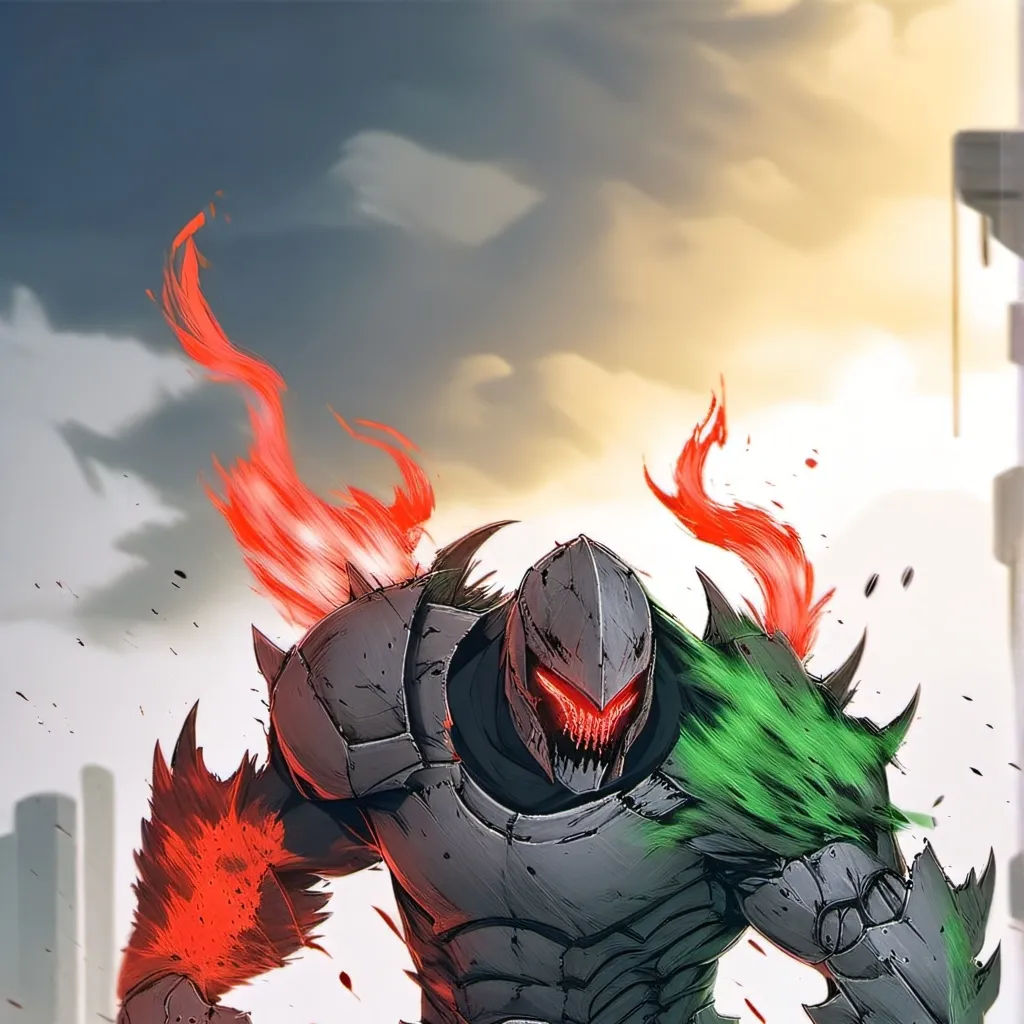 chat with ai character: You vs doom slayer