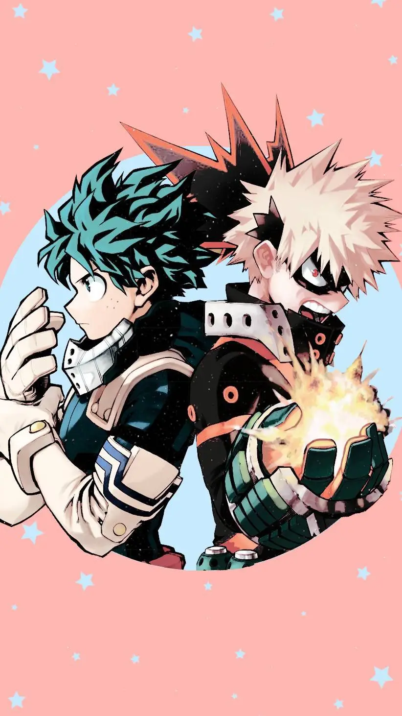 ai character: MHA- BKDK background