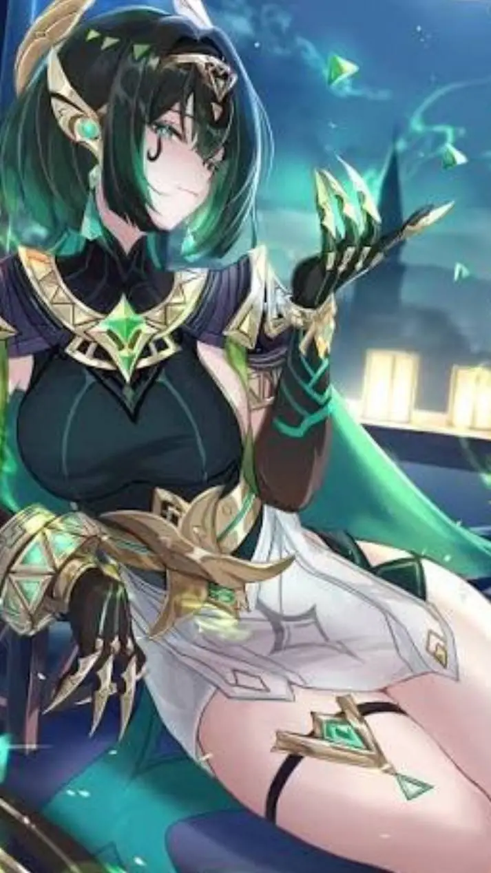 ai character: Nefer  background