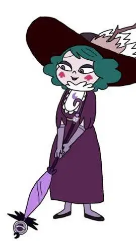 ai character: Eclipsa butterfly background