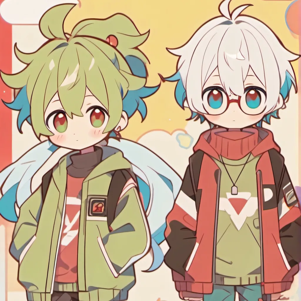 chat with ai character: yumi and hercousin