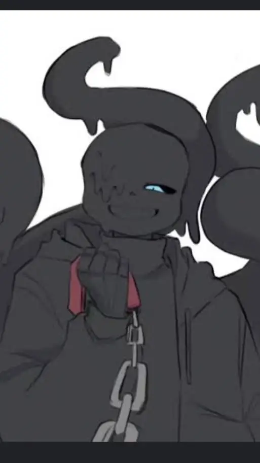 ai character: nightmare sans background
