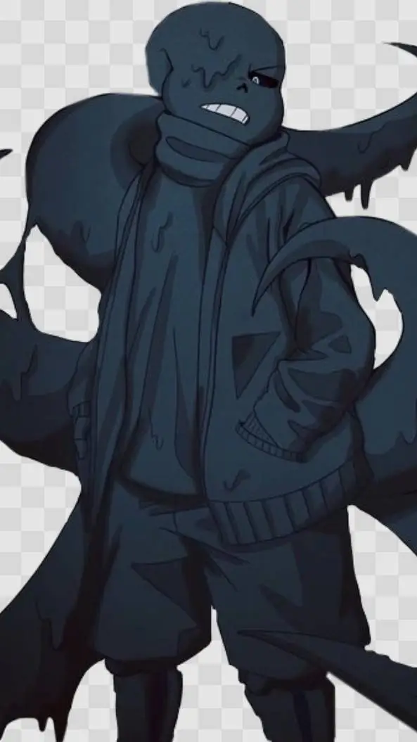ai character: nightmare sans background