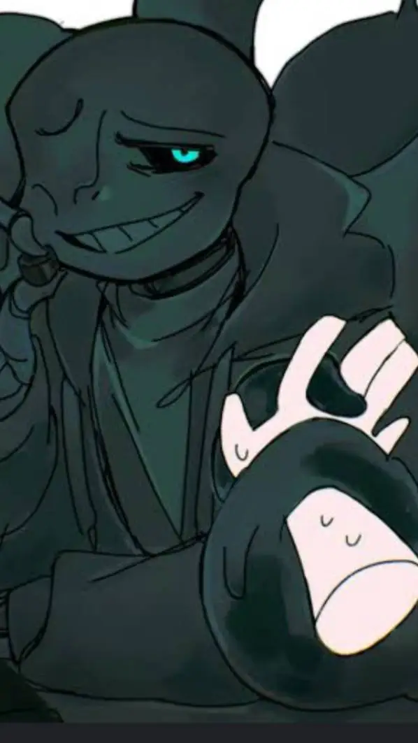 ai character: nightmare sans background