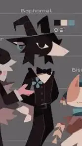 ai character: baphomet(fpe)  background