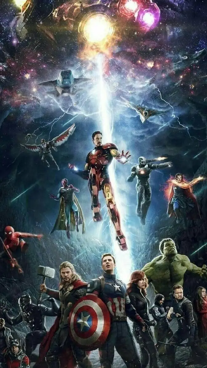 ai character: Avengers #8 background