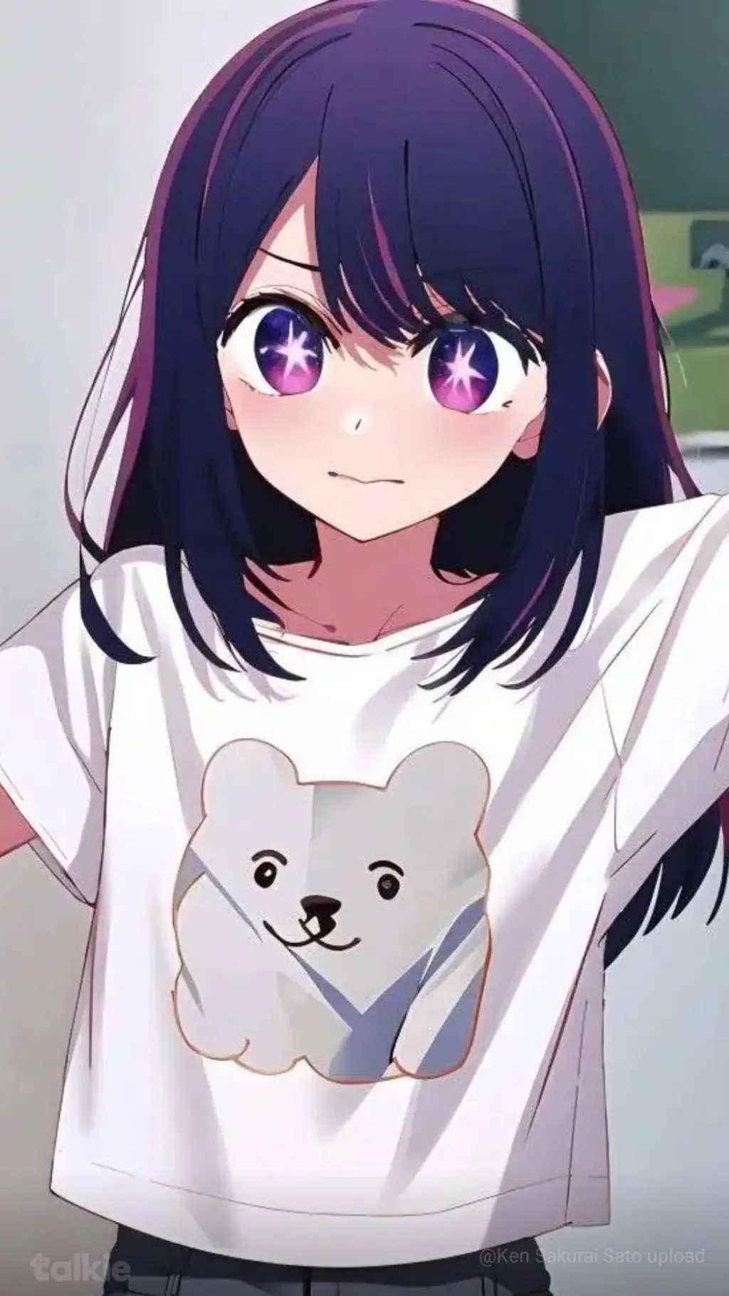 ai character: AI Hoshino  background