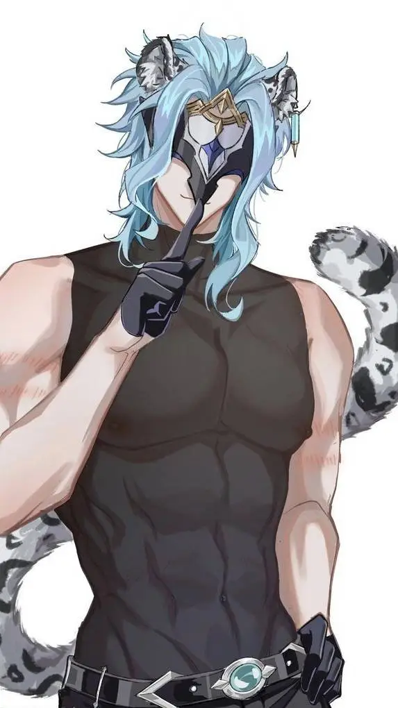 ai character: Dottore x clone background