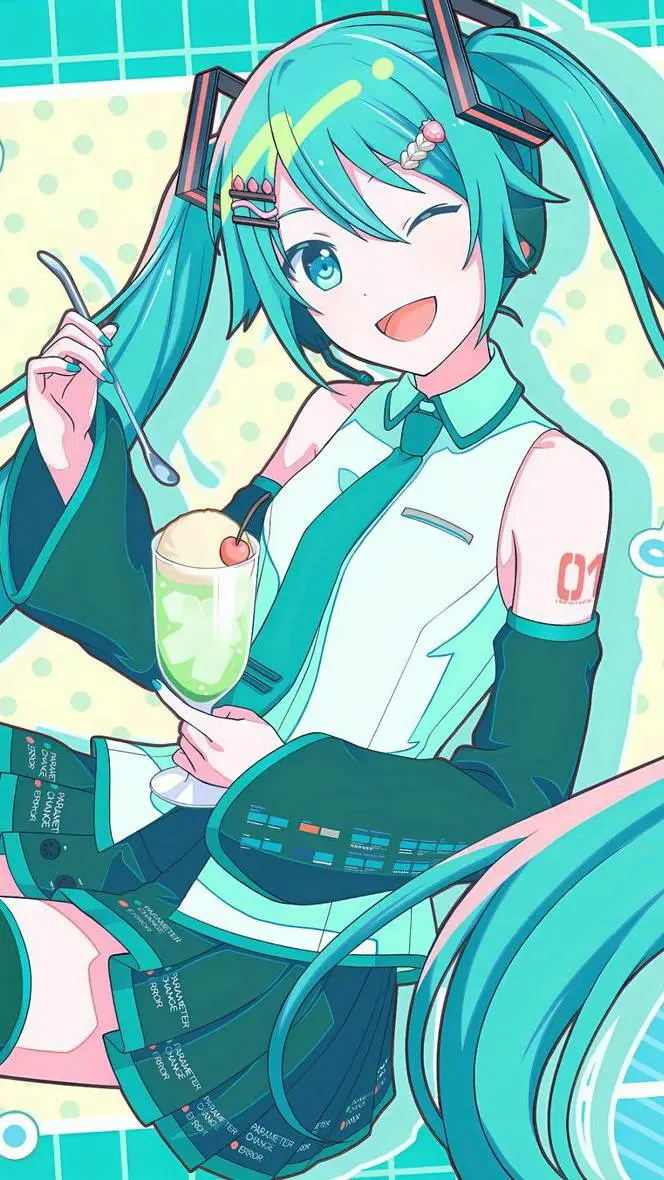 ai character: Vocaloid soulmates background