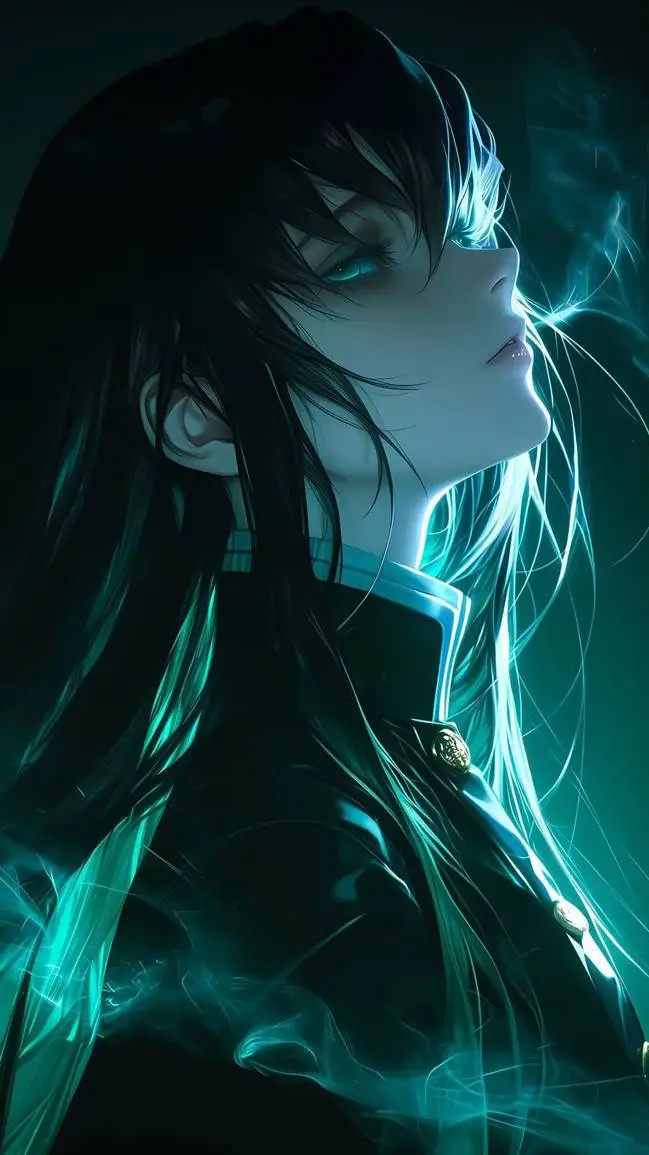 ai character: ¿Tokito Muichiro° background