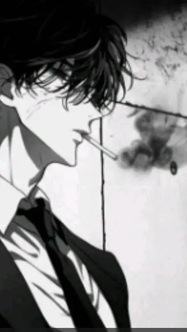 ai character: ೃVincent࿔₊• background