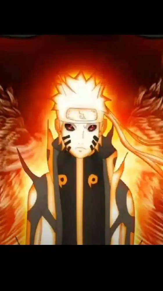 ai character: Naruto uzamaki background