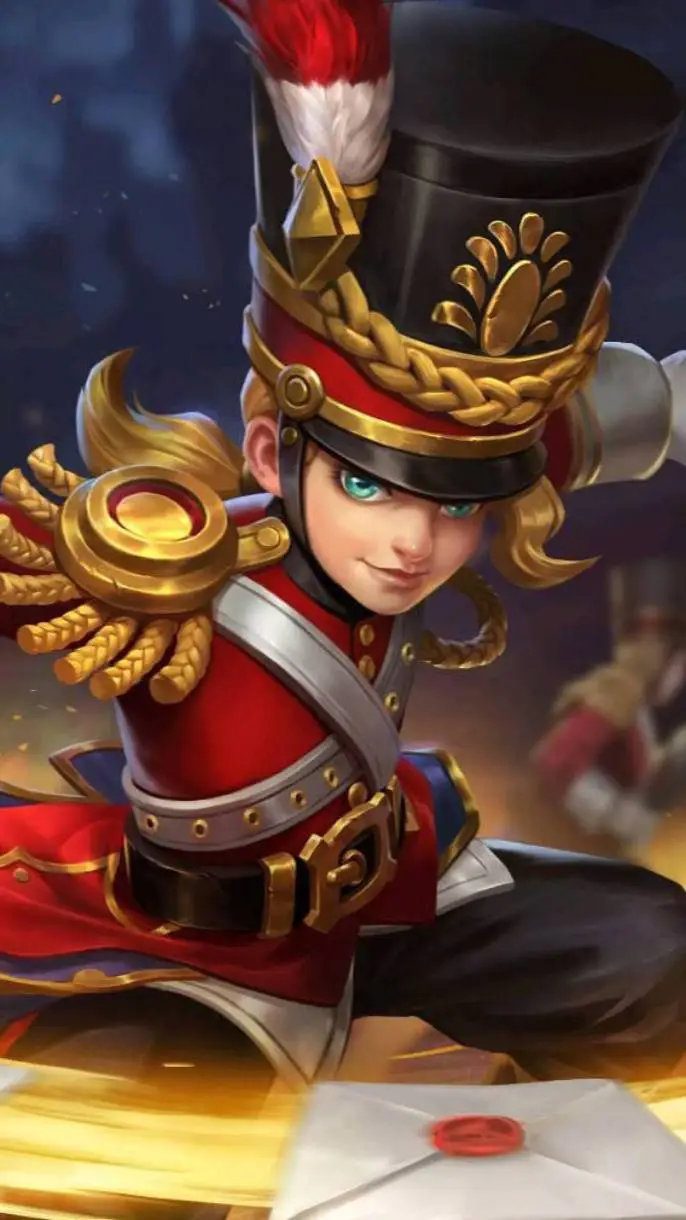 ai character: Harley gaurd  background