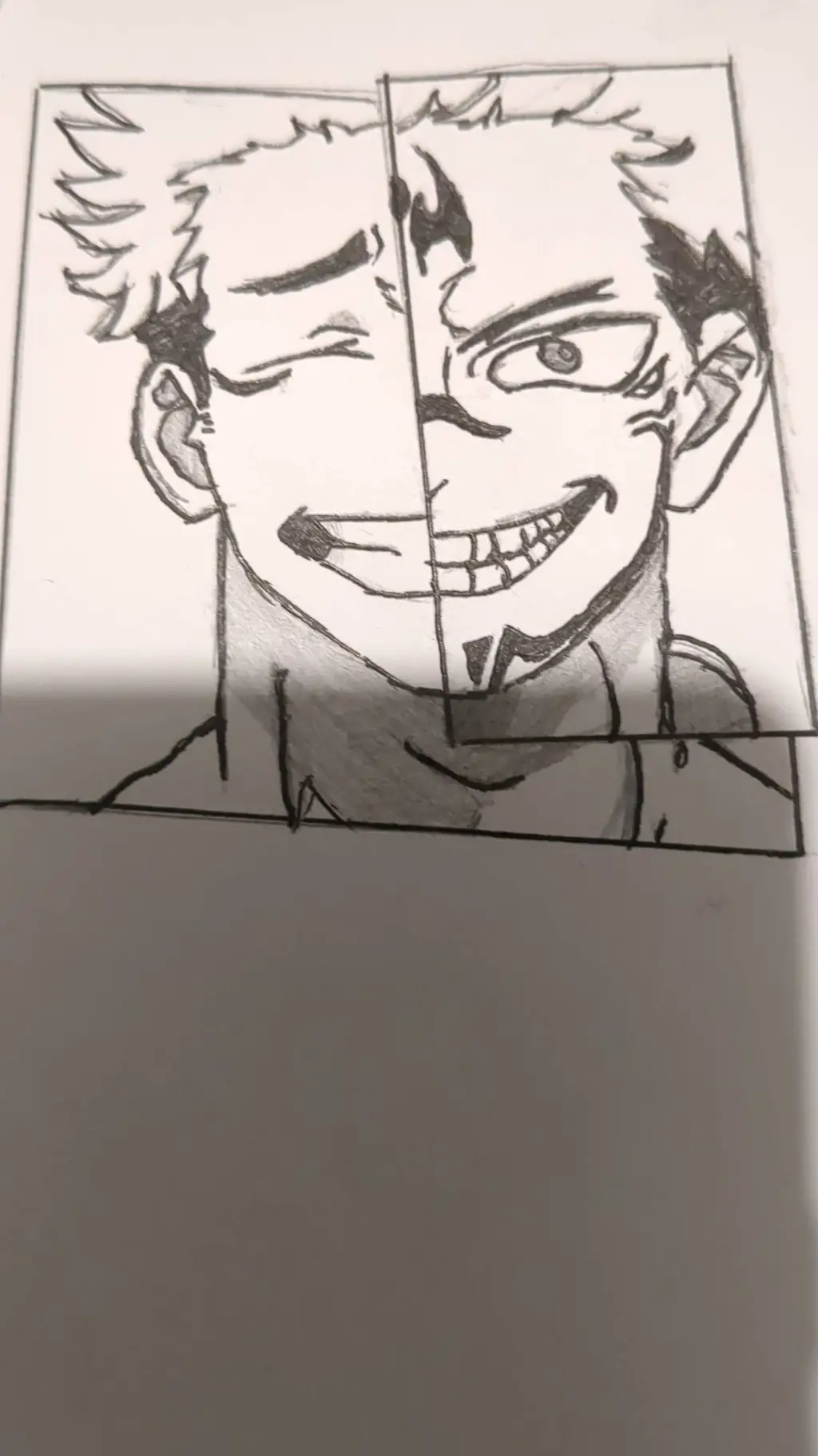 ai character: JJK + MHA background