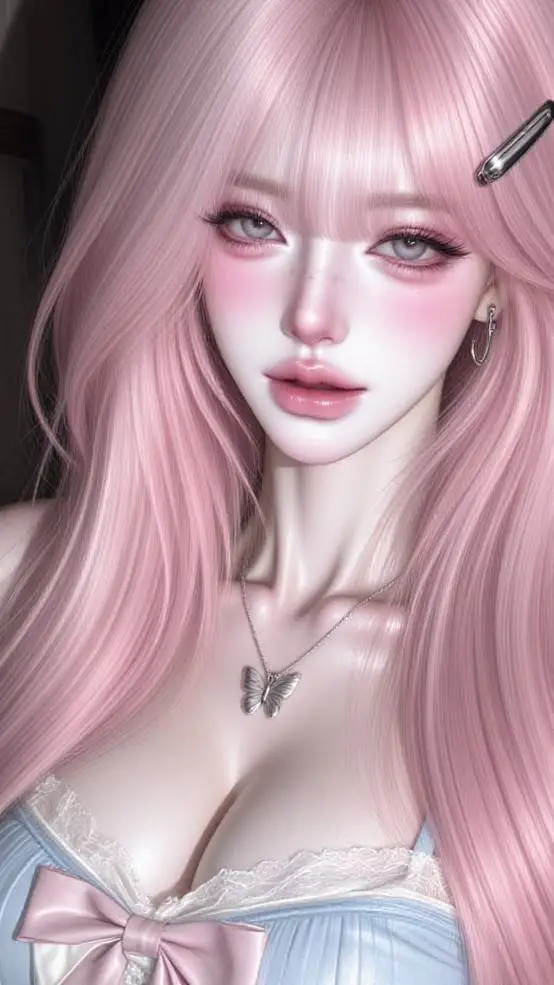 ai character: Nadine Lee  background