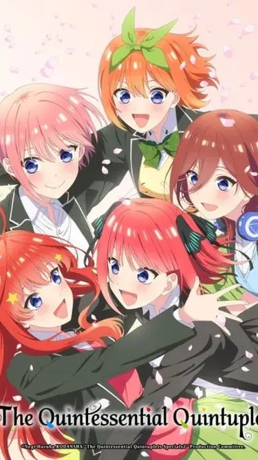 ai character: The quintuplets  background