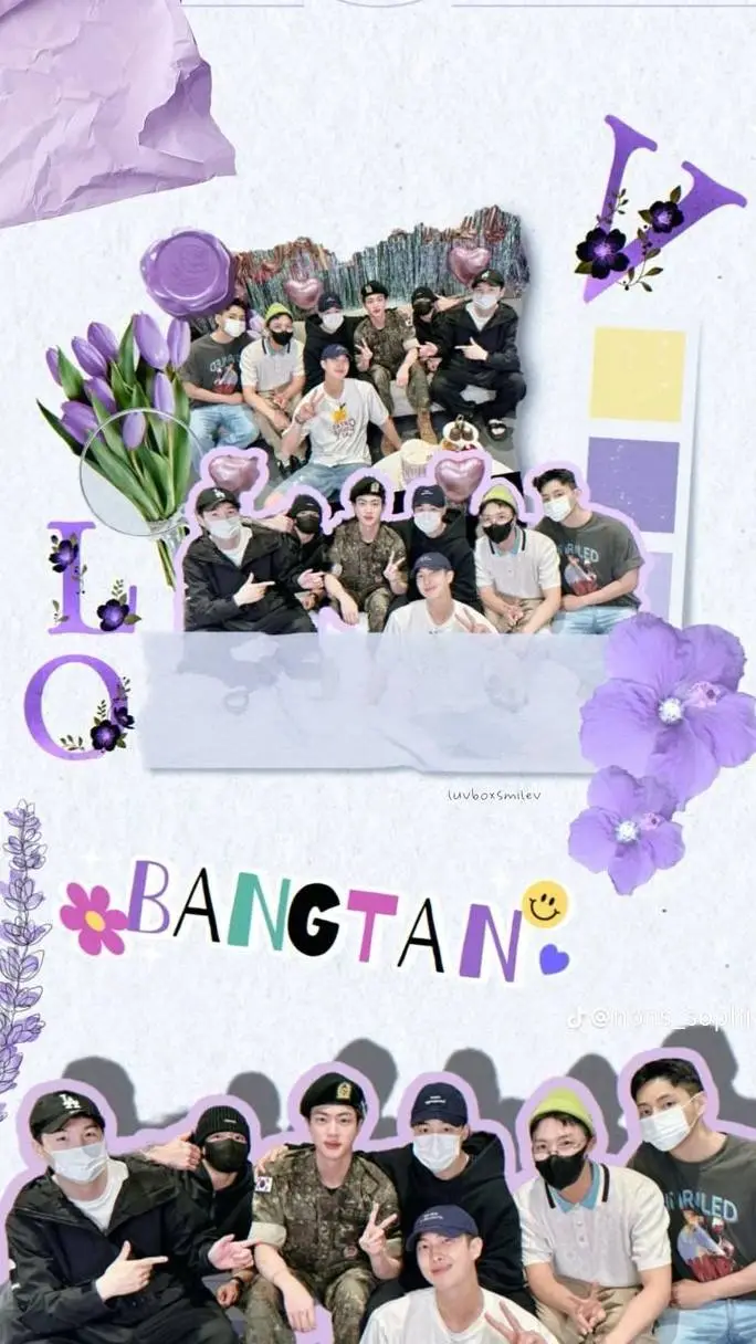 ai character: BTS promise  background