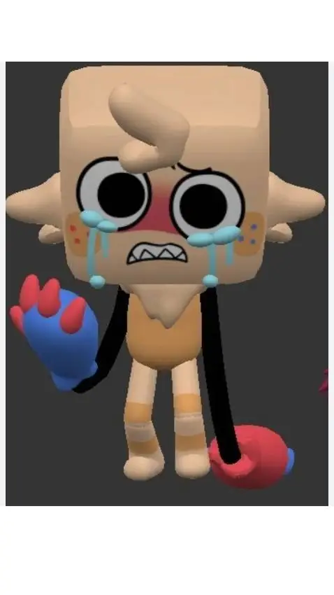 ai character: sad goob background